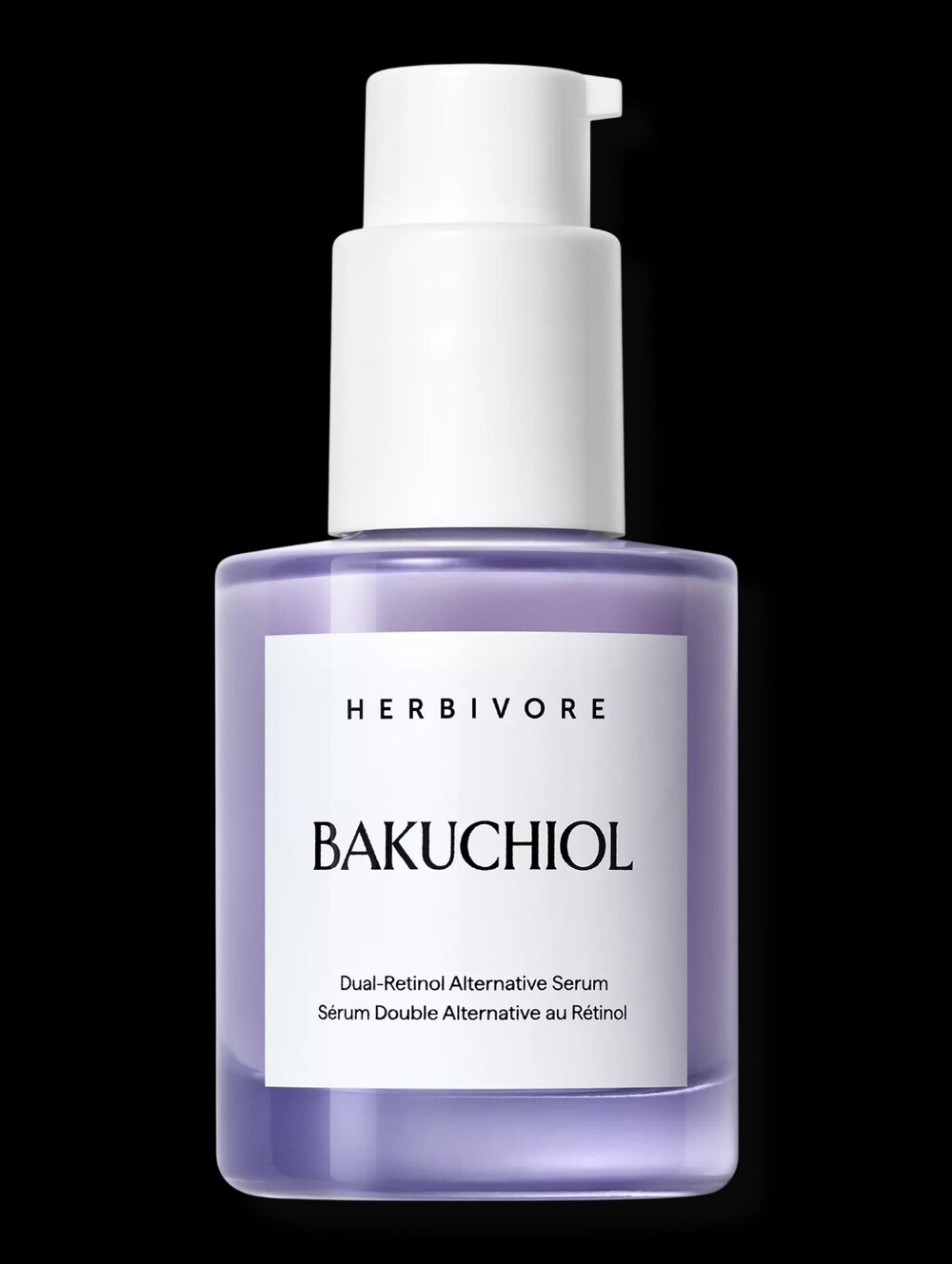 HERBIVORE Bakuchiol Dual-Retinol Alternative Serum - Lavender